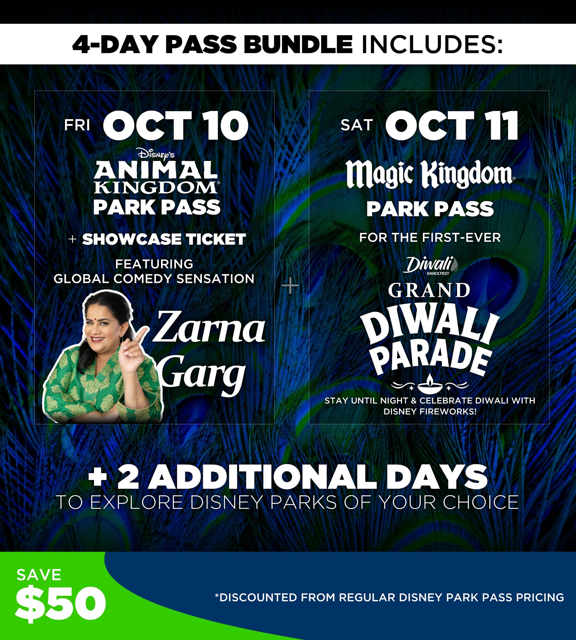 Diwali Dance Fest 2025 - General Public Tickets and Pass Bundles